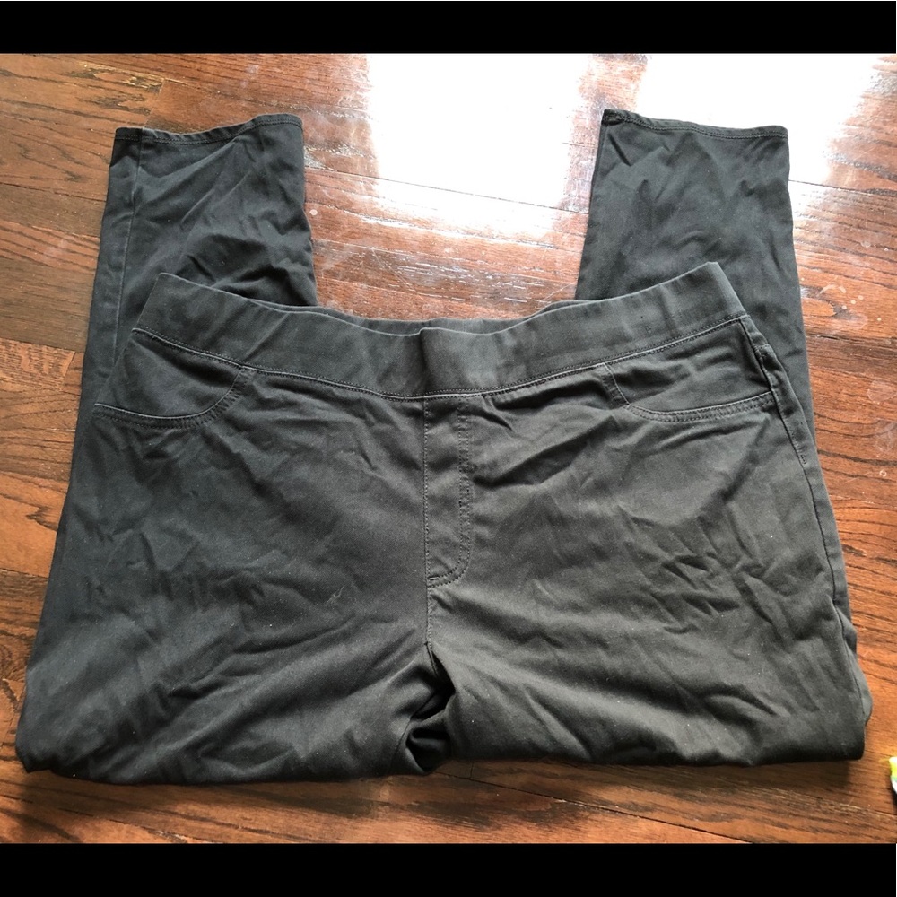 Faded Glory black jeggings